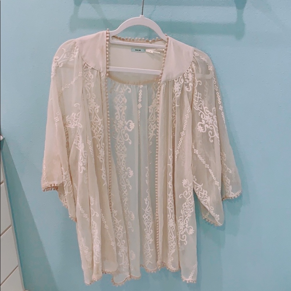 White Urban Outfitters Kimono